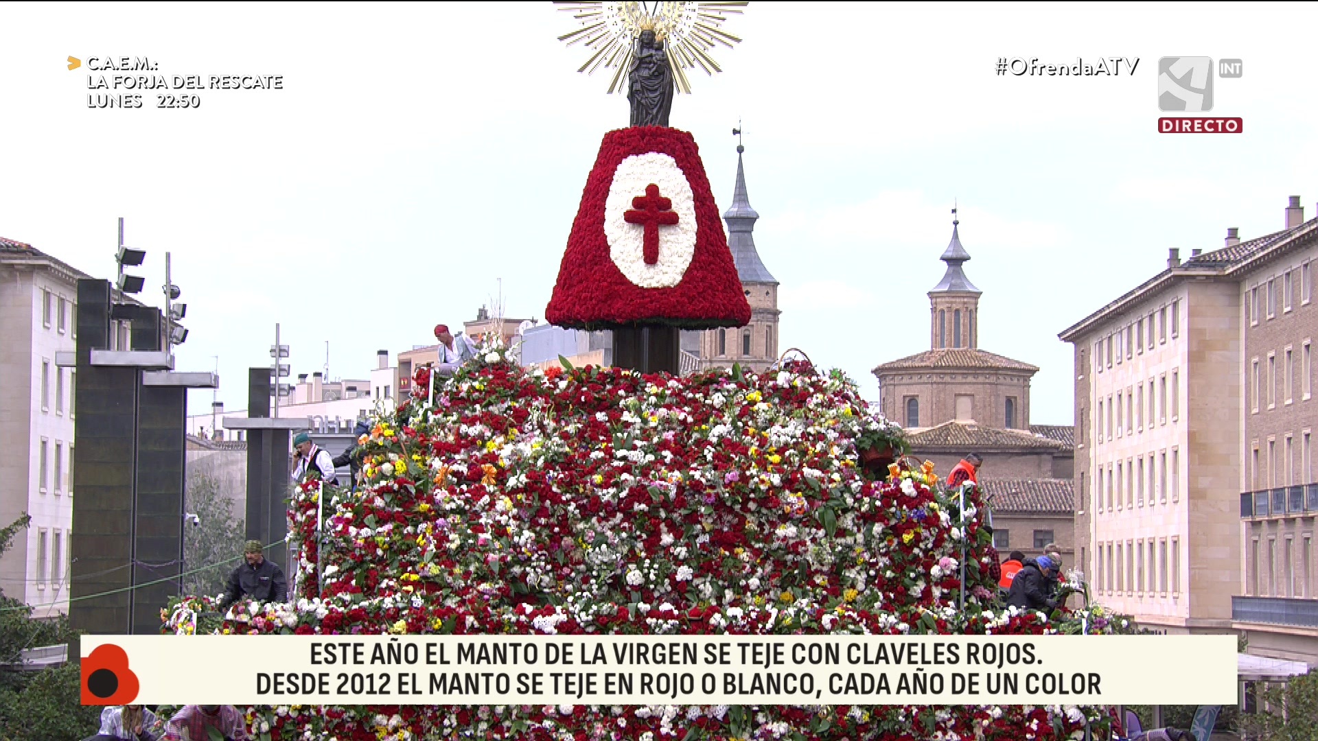 Ofrenda de flores. 12:40-14:00 - 12/10/2024 12:49