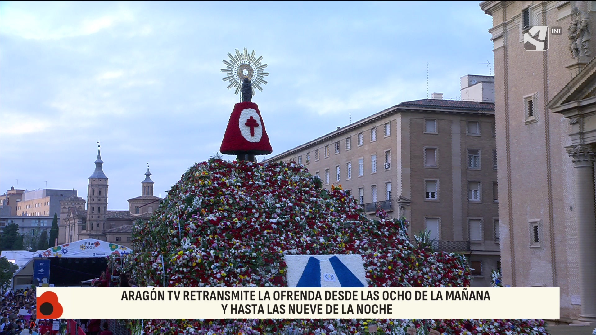 Ofrenda de flores. 18:45 - 19:45 - 12/10/2024 18:50