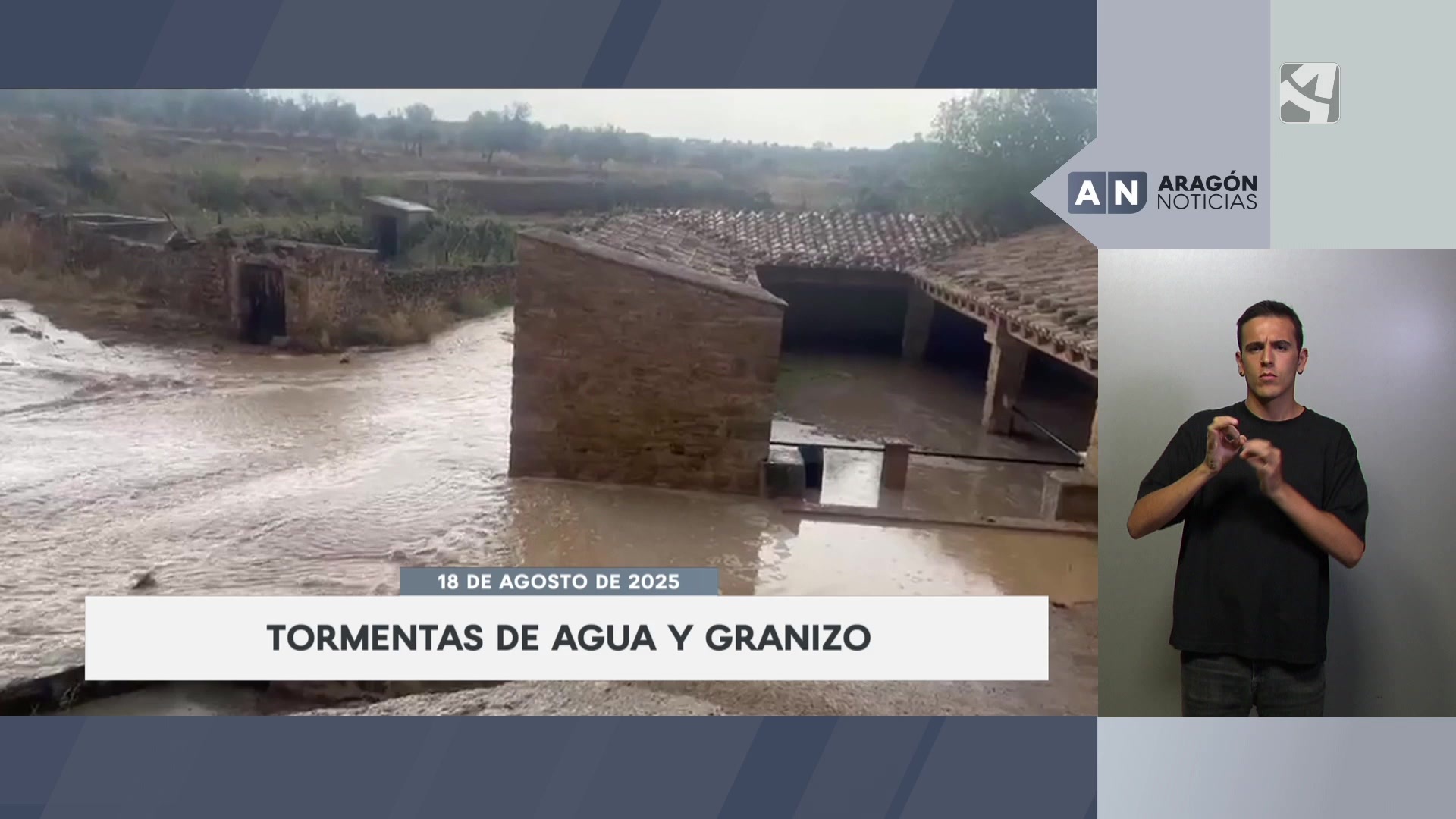Aragón Noticias 2. Redifusión adaptada - 19/08/2025 05:53