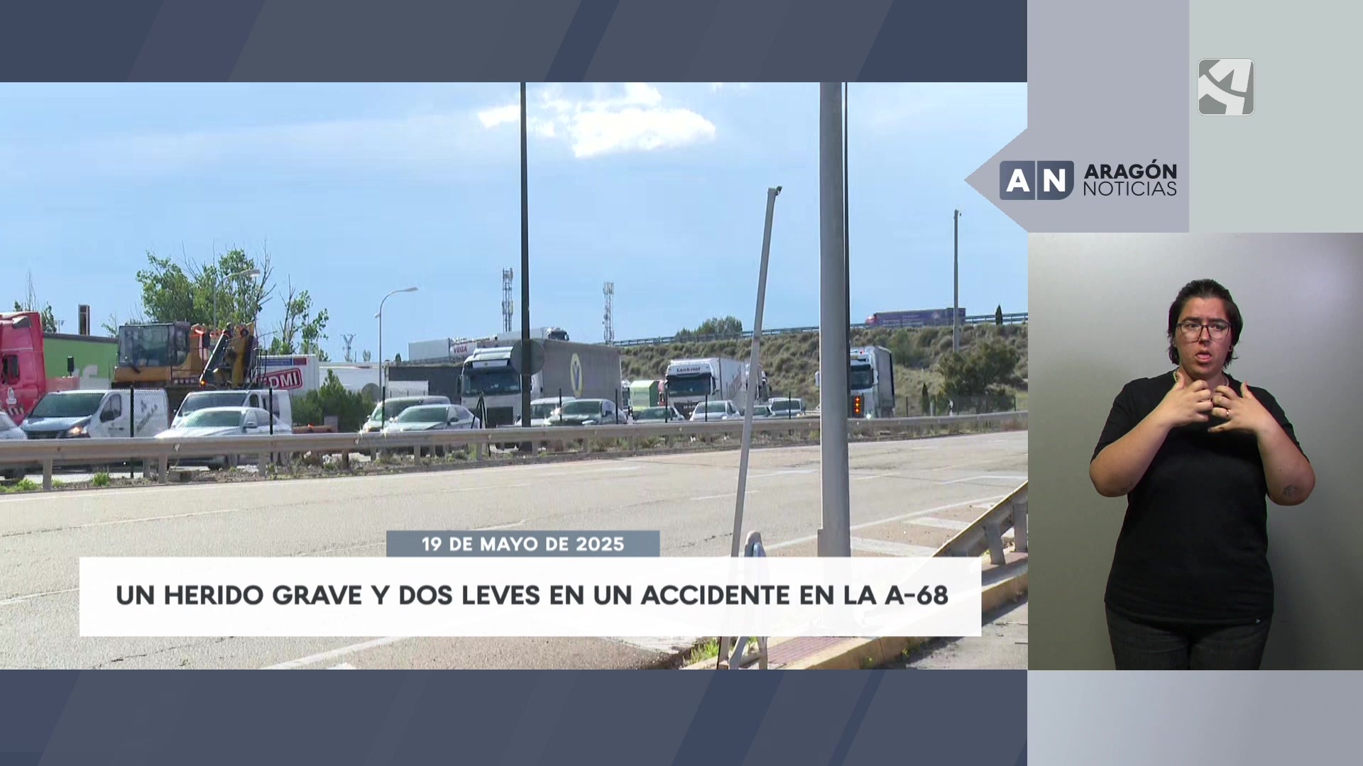 Aragón Noticias 2. Redifusión adaptada - 20/05/2025 06:08