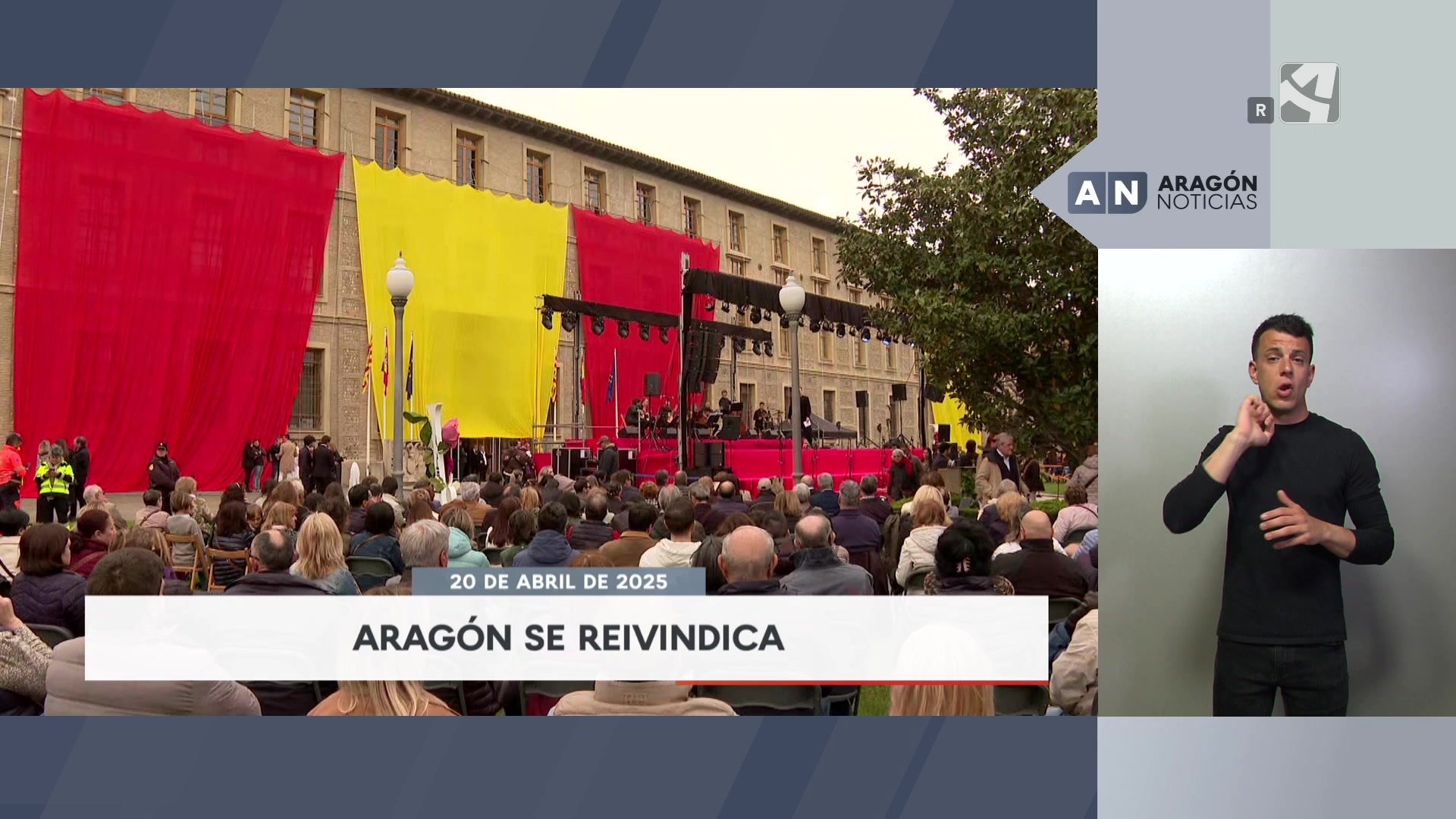 Aragón Noticias 2. Redifusión adaptada - 21/04/2025 06:27