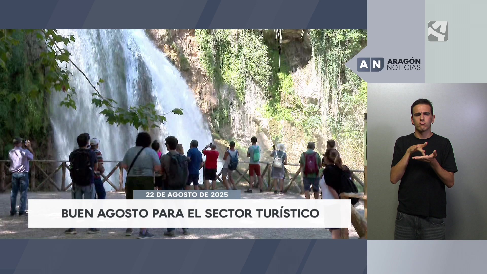 Aragón Noticias 2. Redifusión adaptada - 23/08/2025 06:18