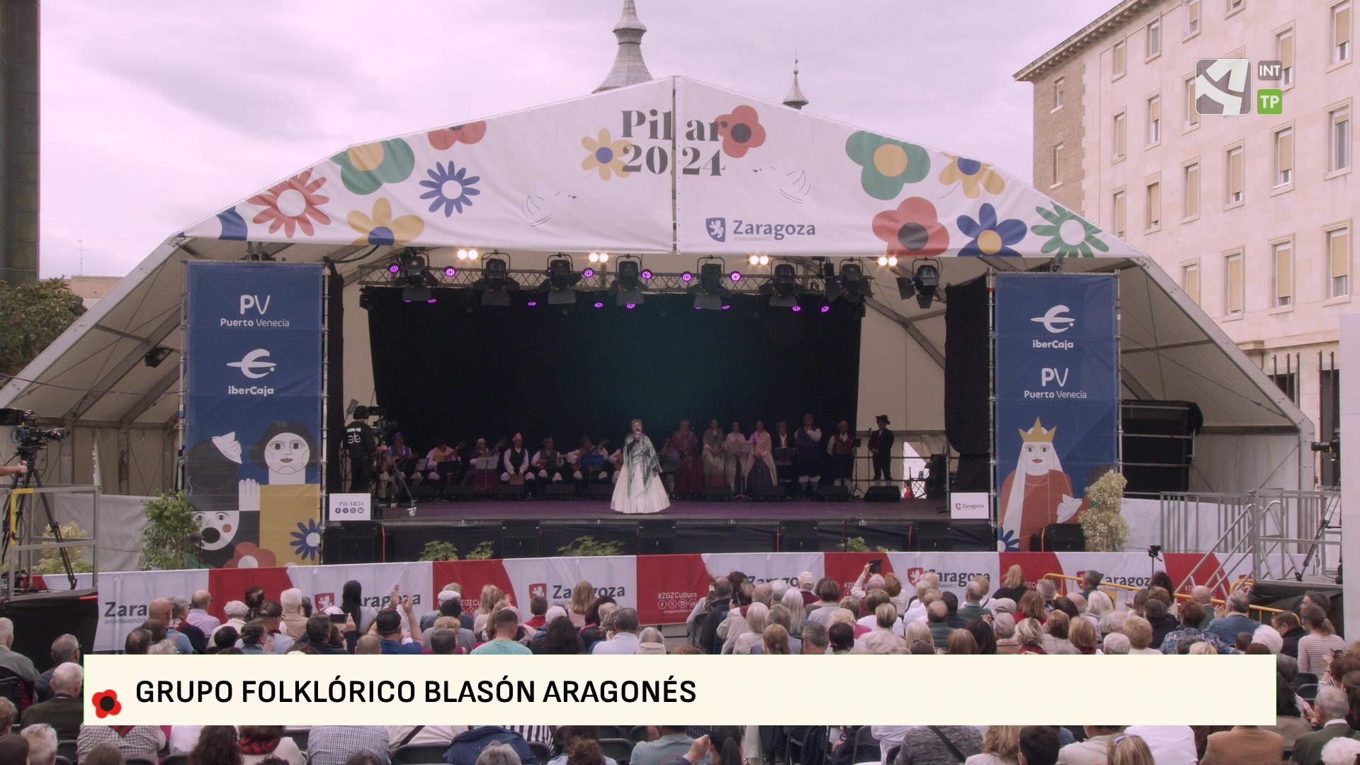 Grupo folklórico Blasón Aragonés (1ª Parte) (Pza Pilar) - 13/10/2024 10:03