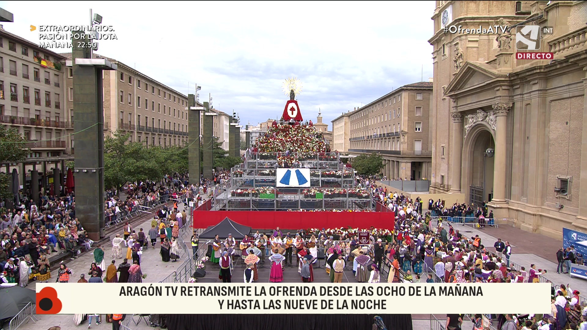 Ofrenda de flores. 10:40-12:40 - 12/10/2024 10:42