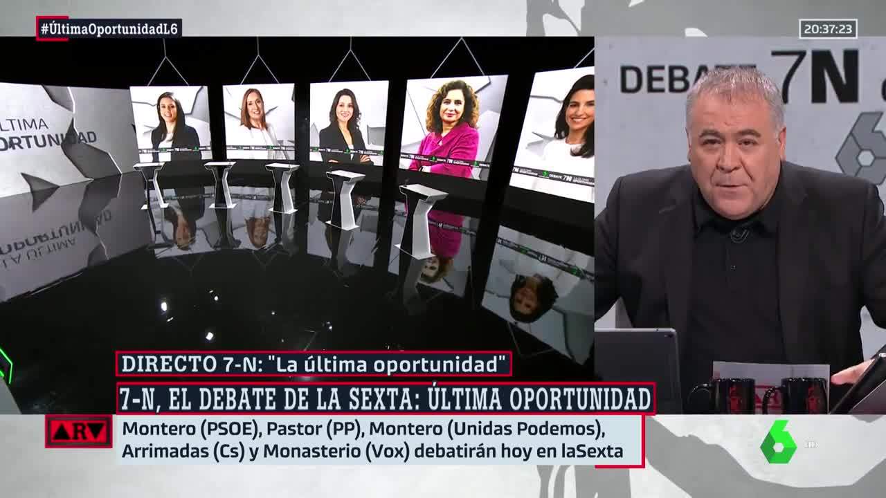 2019 Previo - 7N El Debate en laSexta: La última oportunidad