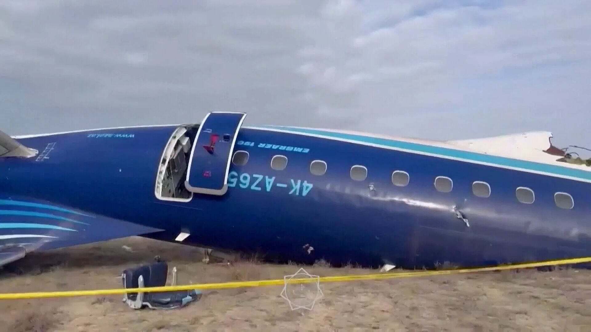 Diciembre 2024 (26-12-24) Sospechas de un misil ruso tras el accidente aéreo en Kazajistán que deja 38 muertos y 29 heridos