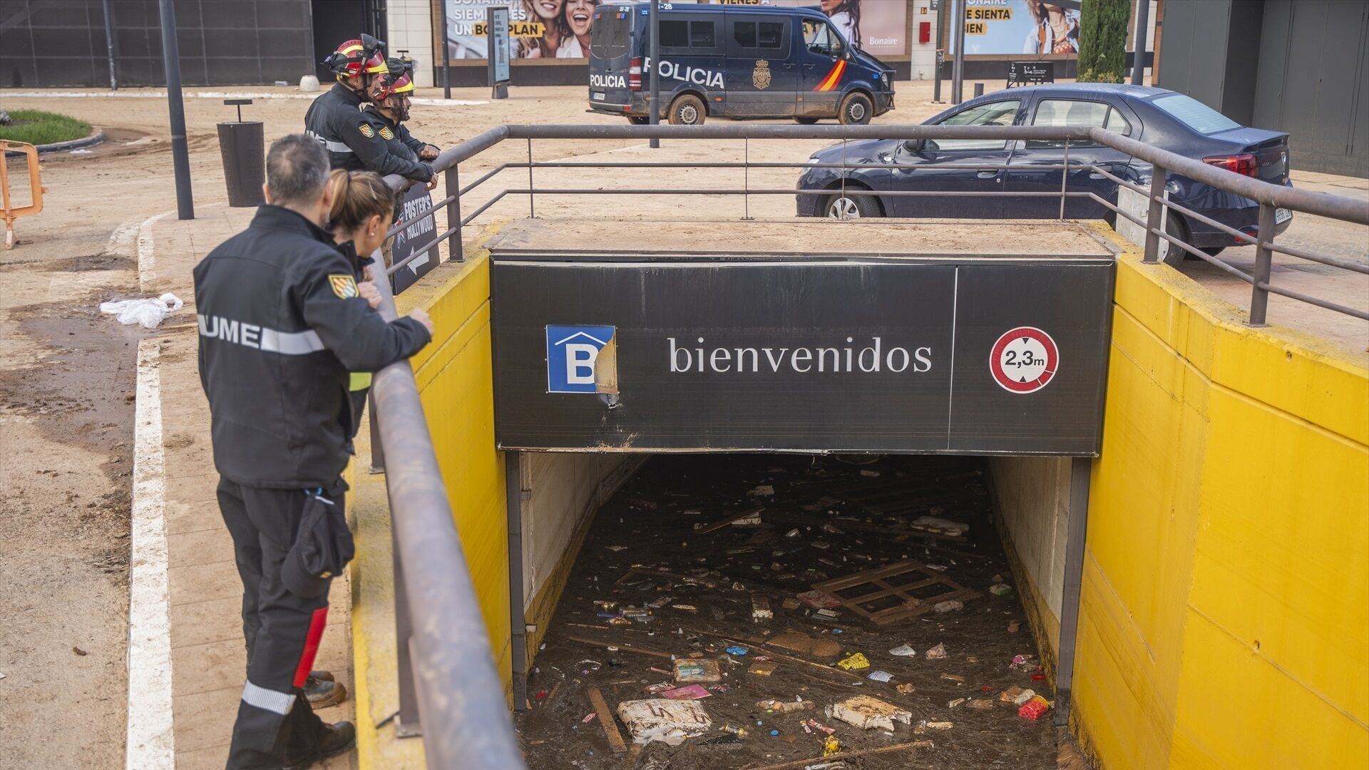 Noviembre 2024 (05-11-24) La Policía no encuentra fallecidos en el parking de Bonaire tras revisar casi la totalidad de las instalaciones