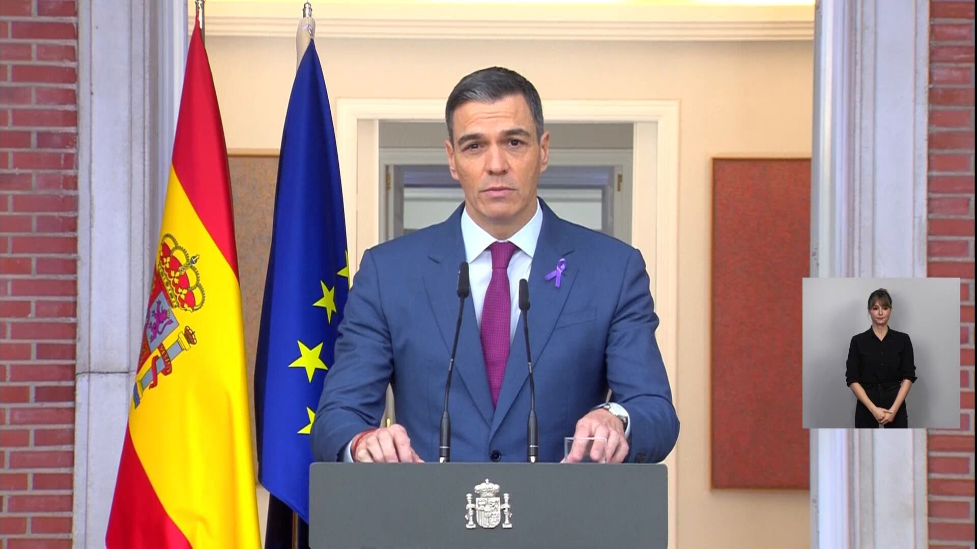 Noviembre 2024 (25-11-24) Pedro Sánchez anuncia el nombramiento de Sara Aagesen: 