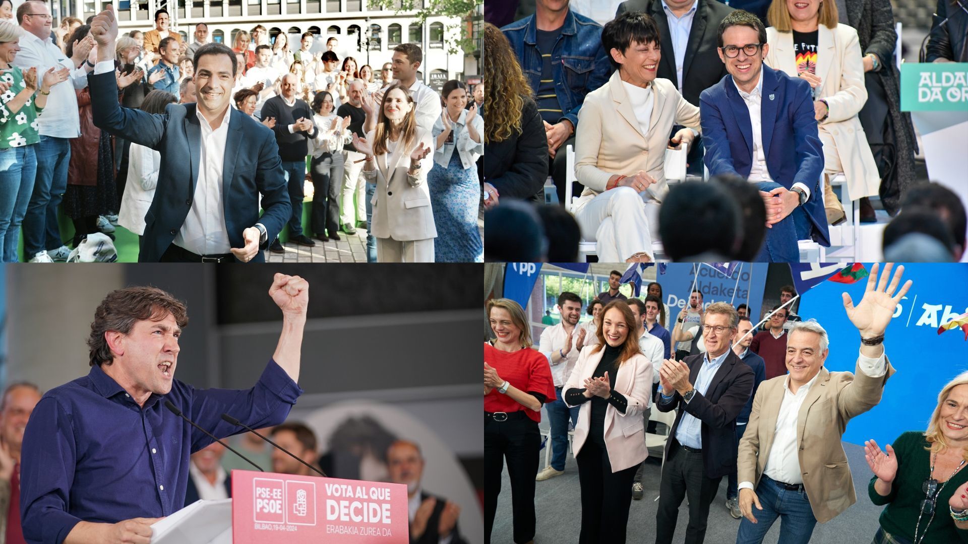 Abril 2024 (20-04-24) El pulso entre PNV y Bildu se traslada a las urnas en las elecciones más inciertas en País Vasco