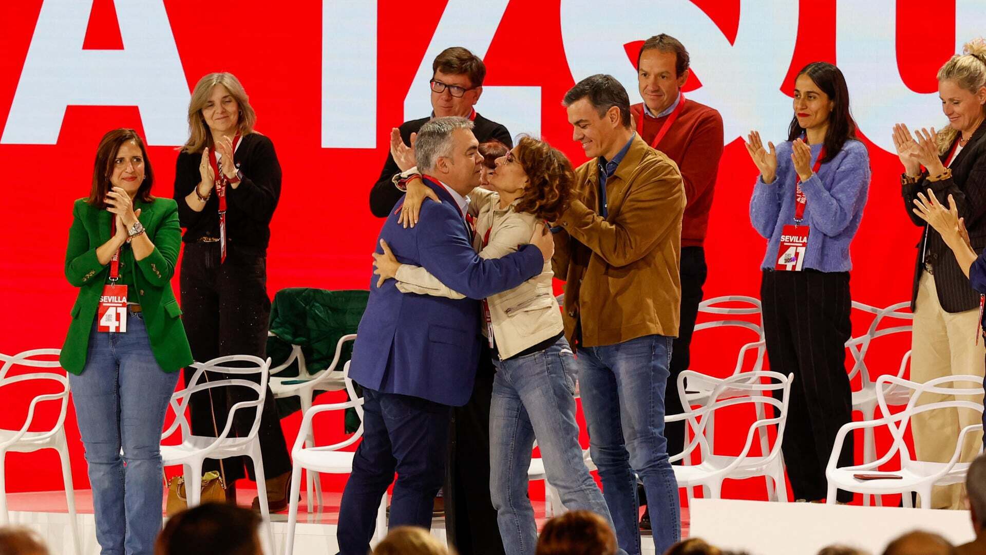 Diciembre 2024 (01-12-24) Pedro Sánchez clausura el 41º Congreso Federal del PSOE