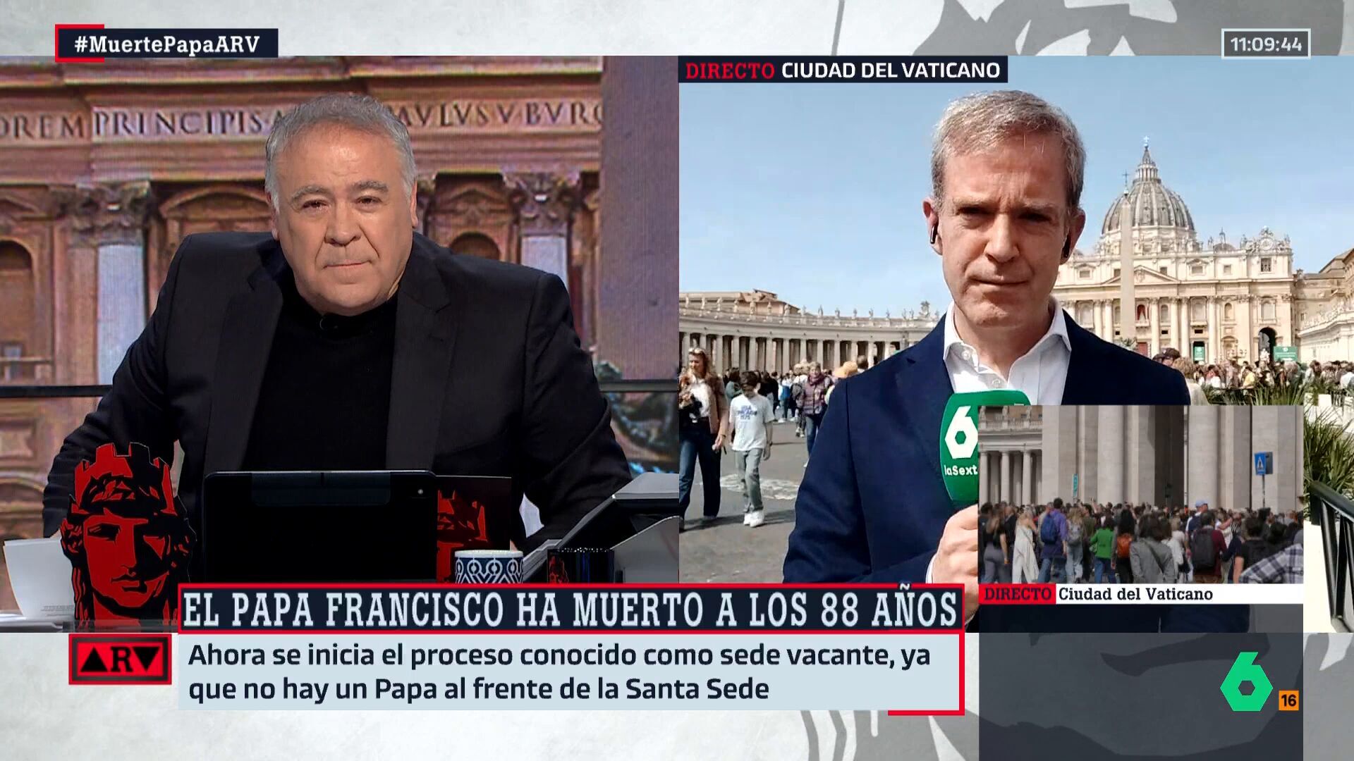Abril 2025 (21-04-25) El mundo lamenta la muerte del papa Francisco: 