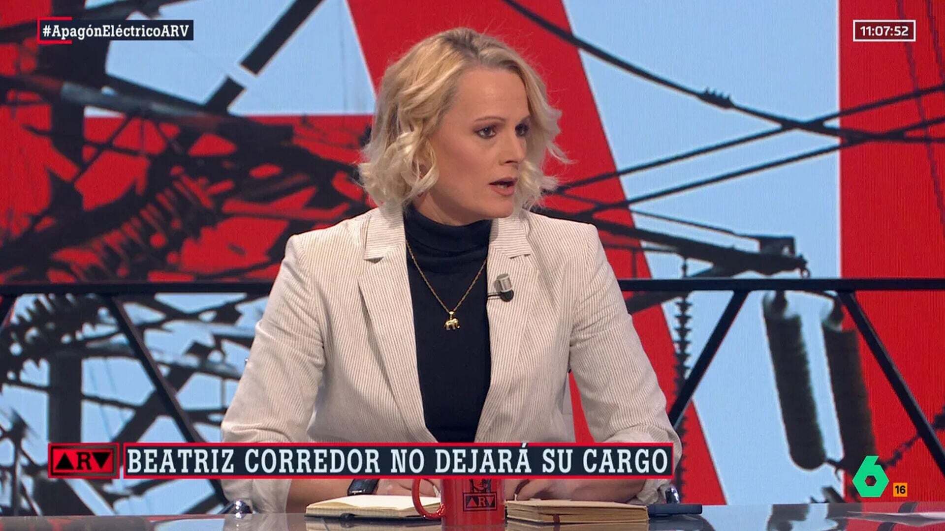 Abril 2025 (30-04-25) Zaida Cantera, sobre el apagón: 