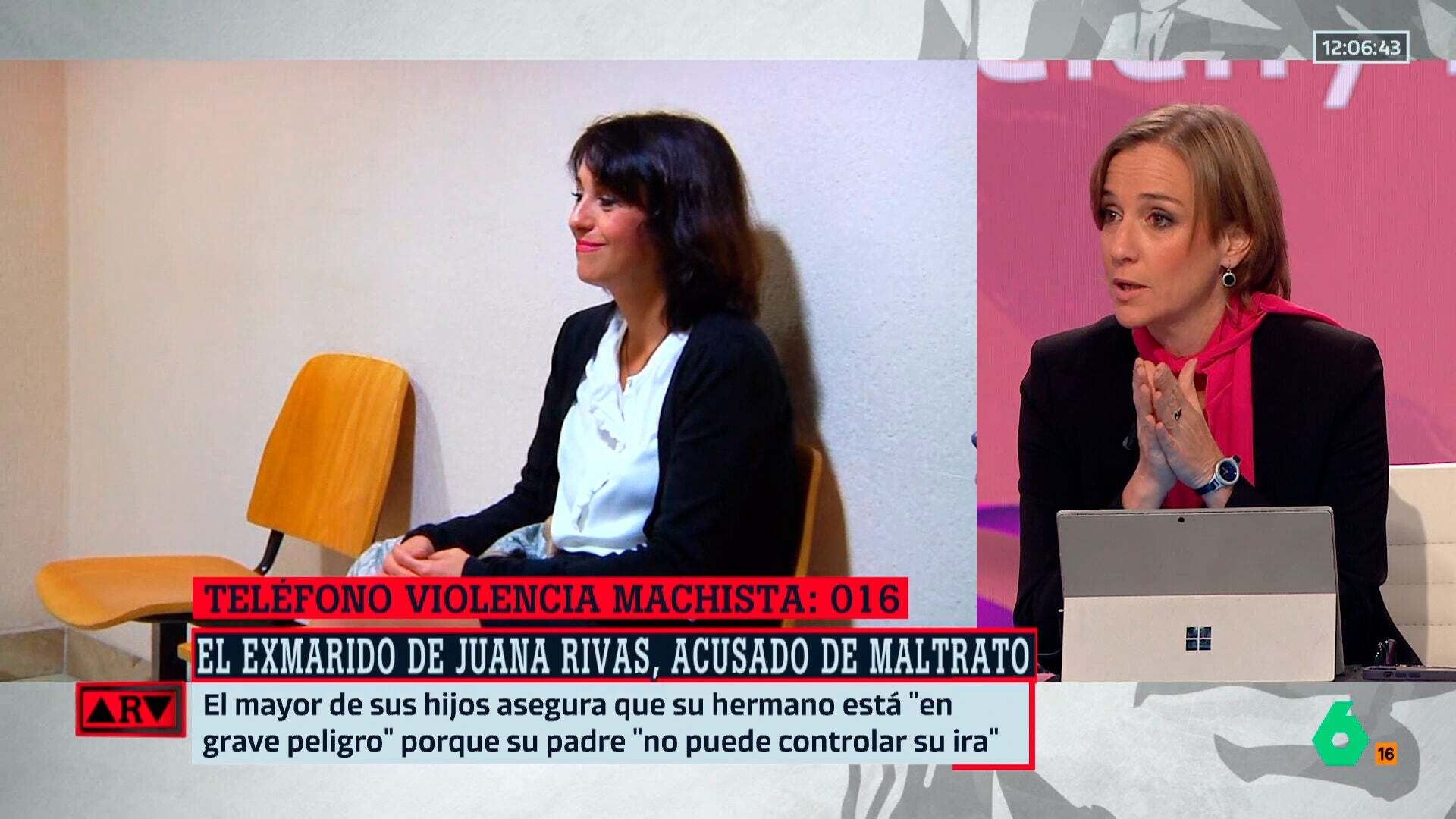 Diciembre 2024 (04-12-24) Tania Sánchez, tras el duro testimonio del hijo mayor de Juana Rivas: 