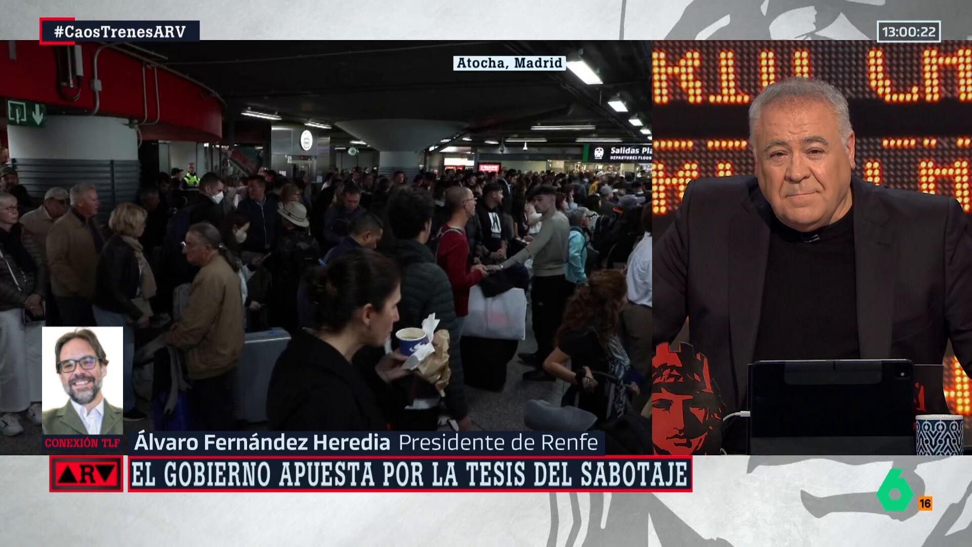 Mayo 2025 (05-05-25) Renfe asegura que el robo de cable fue 