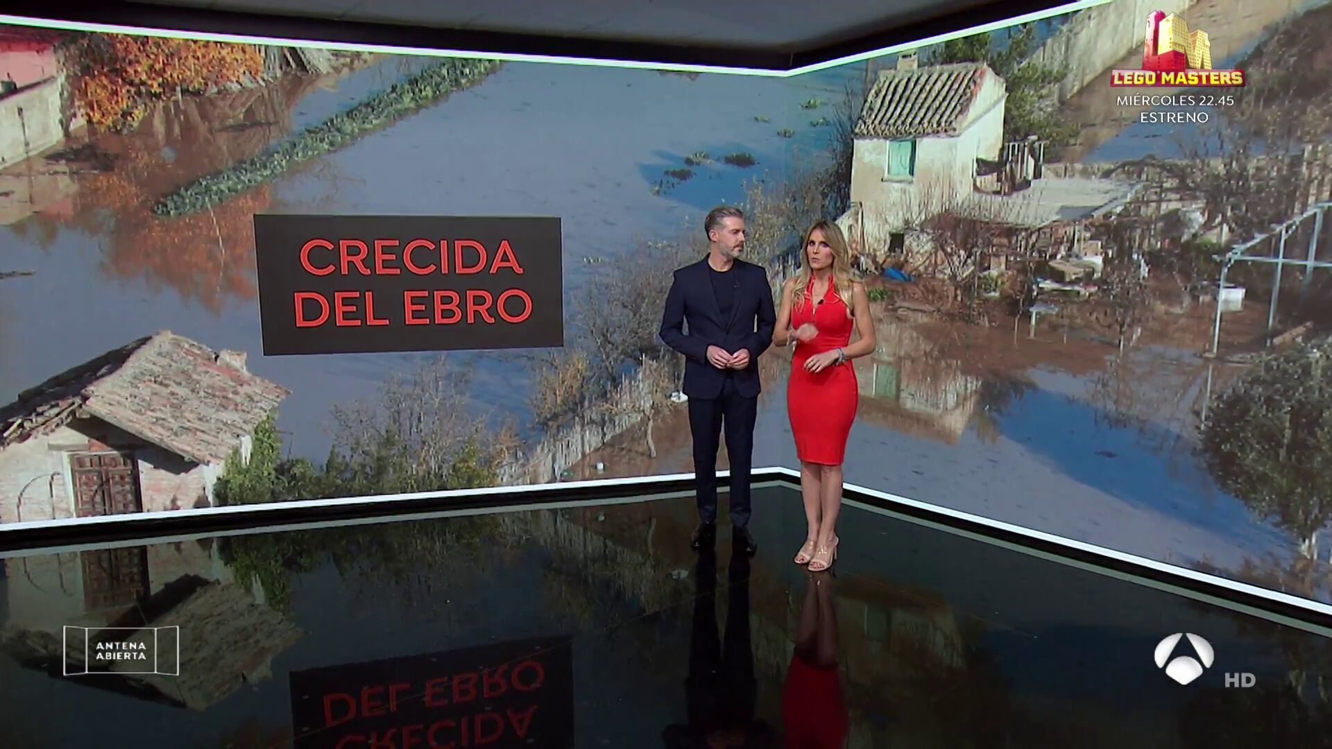 Temporada 1 (12-12-21) La crecida del Ebro ya ha anegado 1.000 hectáreas de cultivo