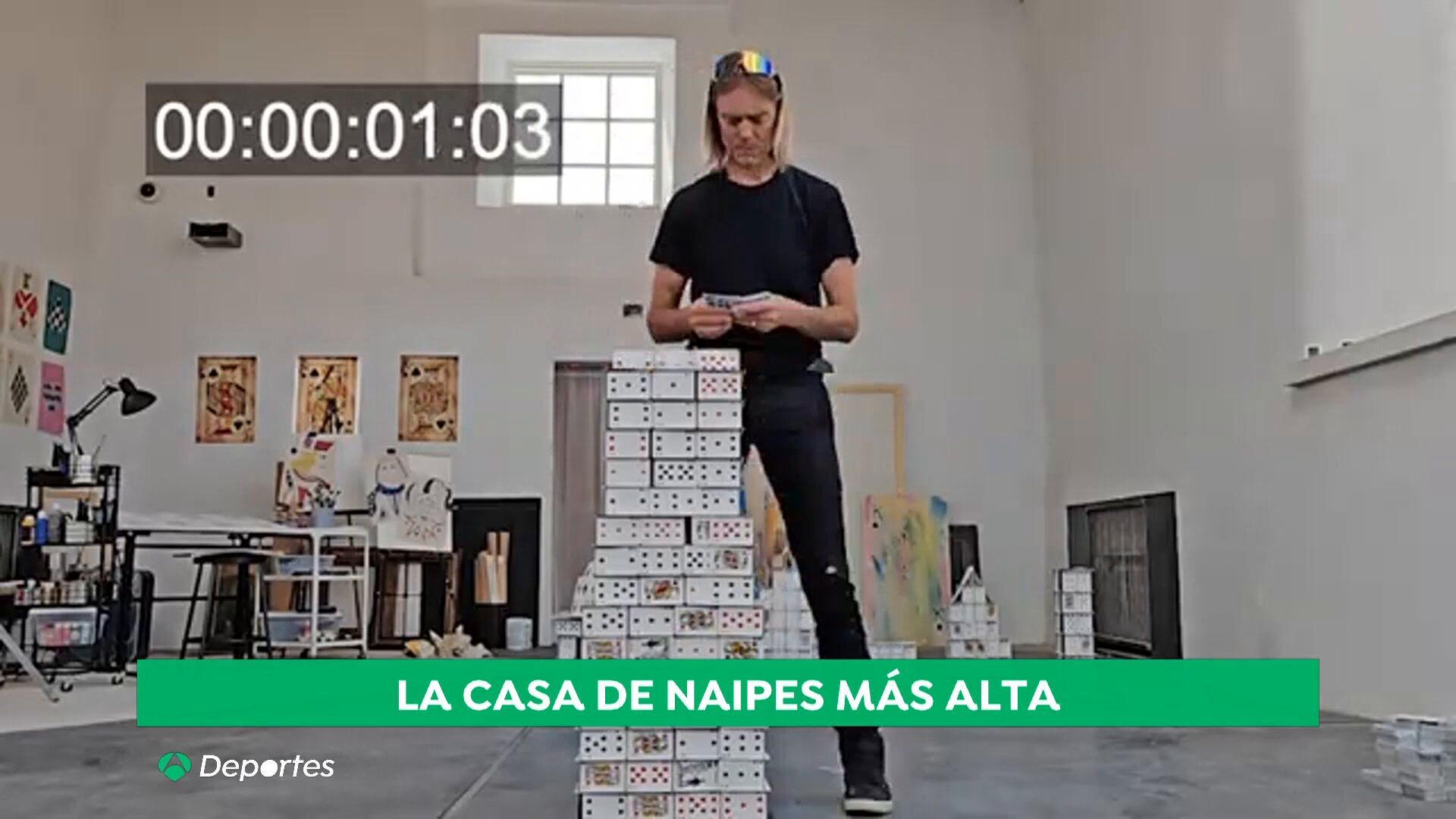 Diciembre 2024 (21-12-24) La casa de naipes más alta