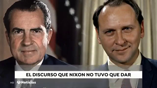 Temporada El discurso que Nixon tenía preparado por si Amrstrong y Aldrin no podían volver a la Tierra