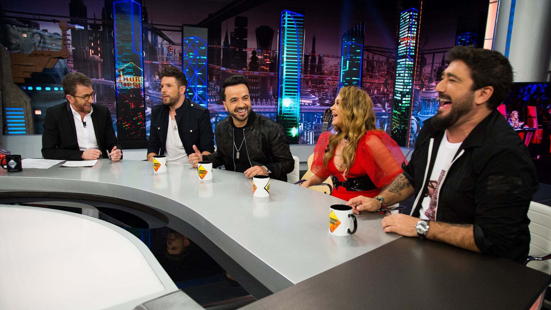 Temporada 8 Luis Fonsi, Pablo López, Paulina Rubio y Antonio Orozco