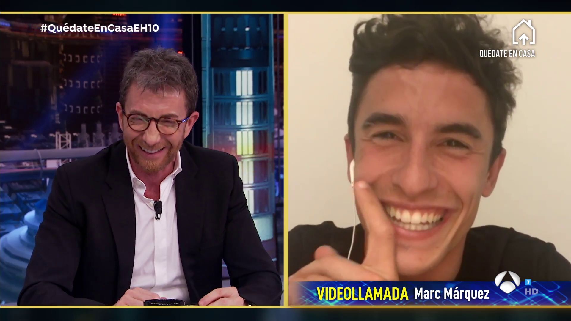 Temporada 9 El Hormiguero 3.0: Quédate en casa - Marc Márquez y Carmen Maura (07-04-20)