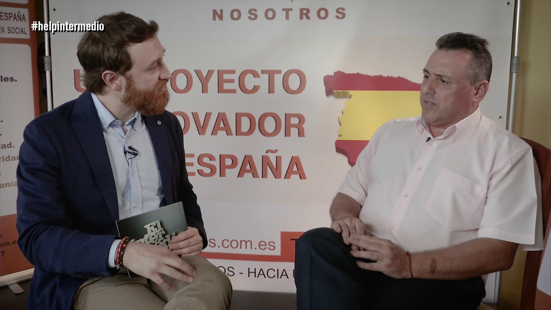 Temporada 1 (27-12-17) Manuel Burque entrevista al líder de 'Nosotros', Óscar Bermán