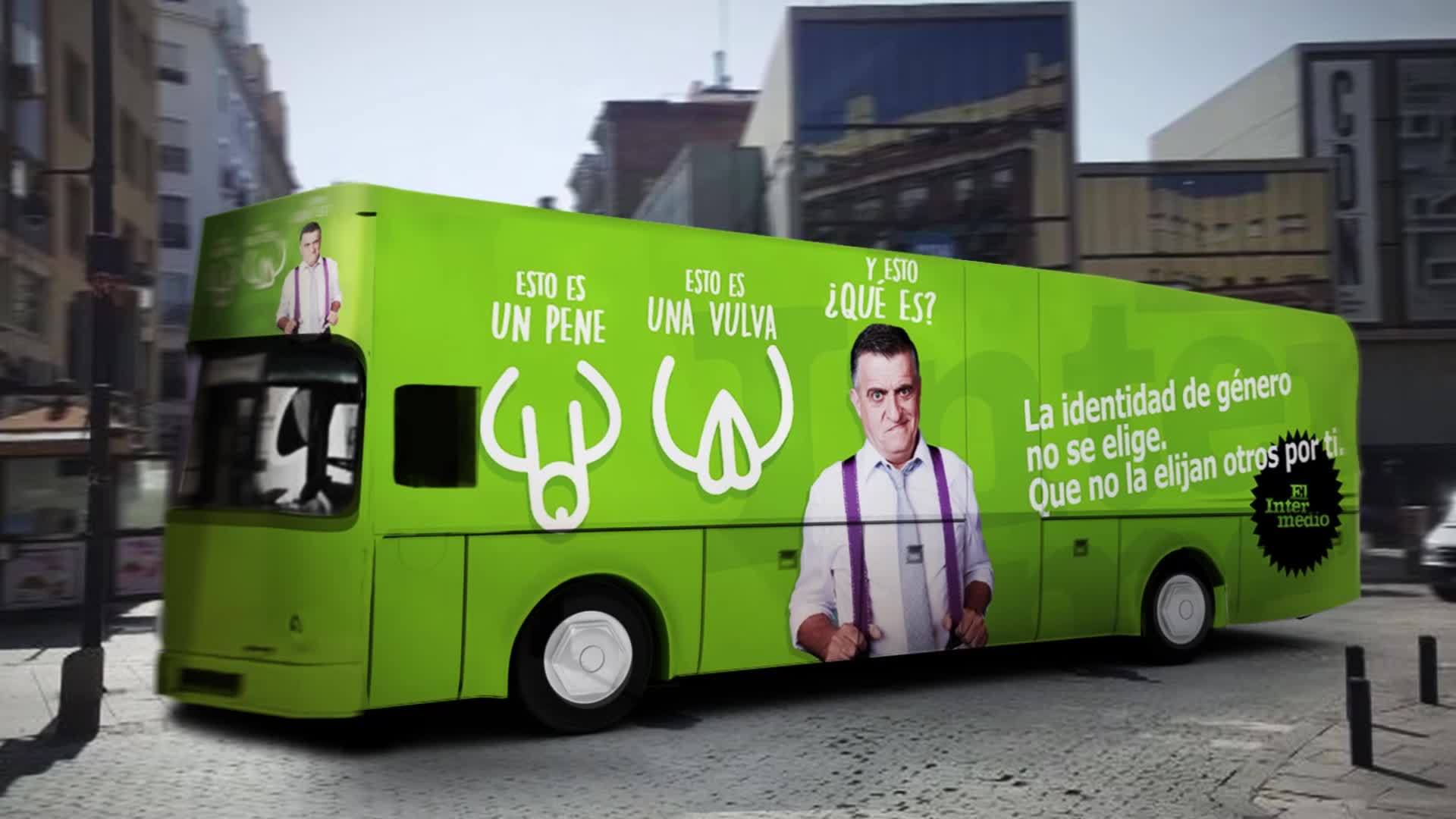 Temporada 11 (02-03-17) El Intermedio saca a las calles de Madrid su propio autobús reivindicativo