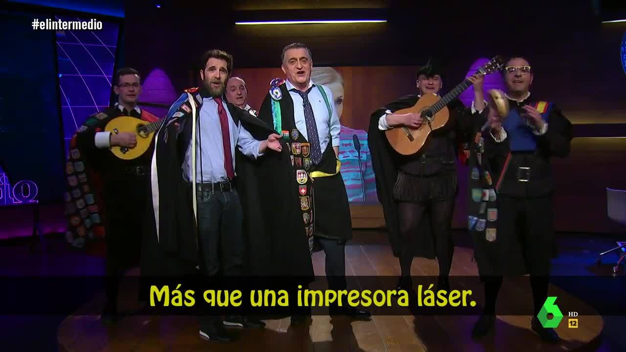 Temporada 12 (04-04-18) La canción a Cifuentes al ritmo de La Tuna