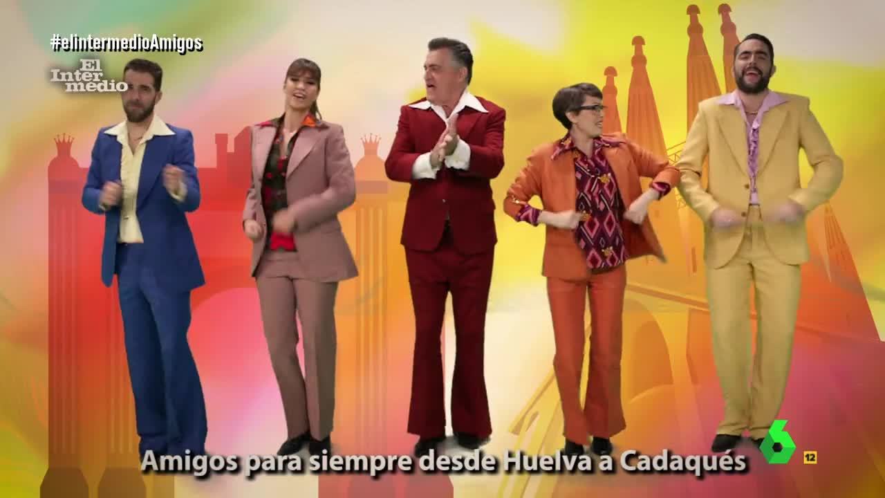 Temporada 12 (13-11-17) El videoclip de 'El Intermedio' al ritmo de 'Amigos para siempre' sobre Cataluña y España