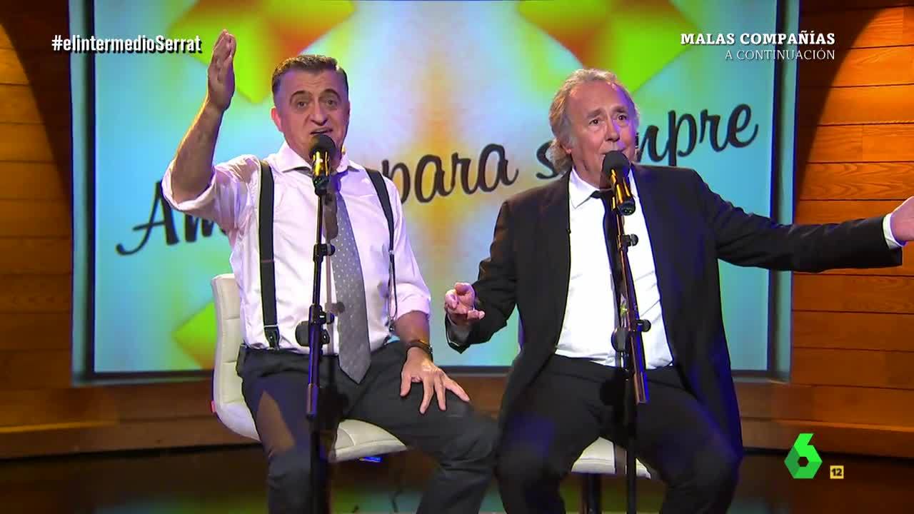 Temporada 12 (29-11-17) Wyoming y Serrat cantan 'Amigos para siempre' para sembrar la concordia