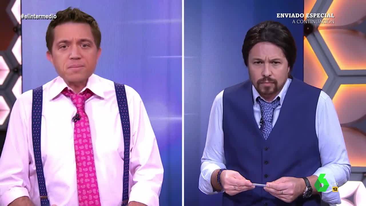 Temporada 14 (30-10-19) Iglesias y Errejón se enfrentan en el 'Debate por la cara' de El Intermedio