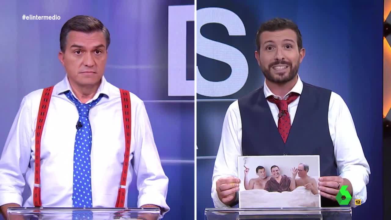 Temporada 14 (31-01-19) El intenso 'Debate por la cara' entre Sánchez y Casado: 