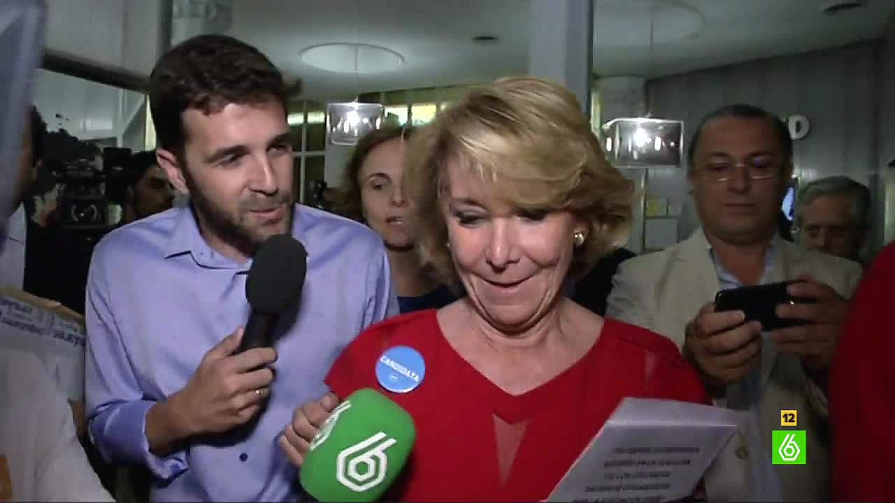 Temporada 9 (18-05-15) Gonzo pregunta a Aguirre sobre la actividad 'lobista' de su marido