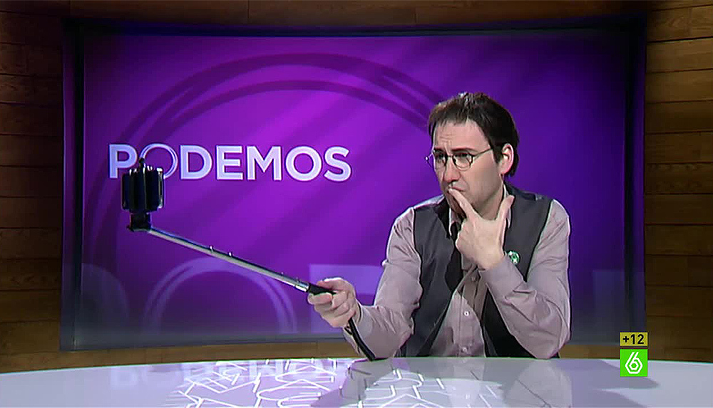 Temporada 9 (27-01-15) Joaquín Reyes es Juan Carlos Monedero