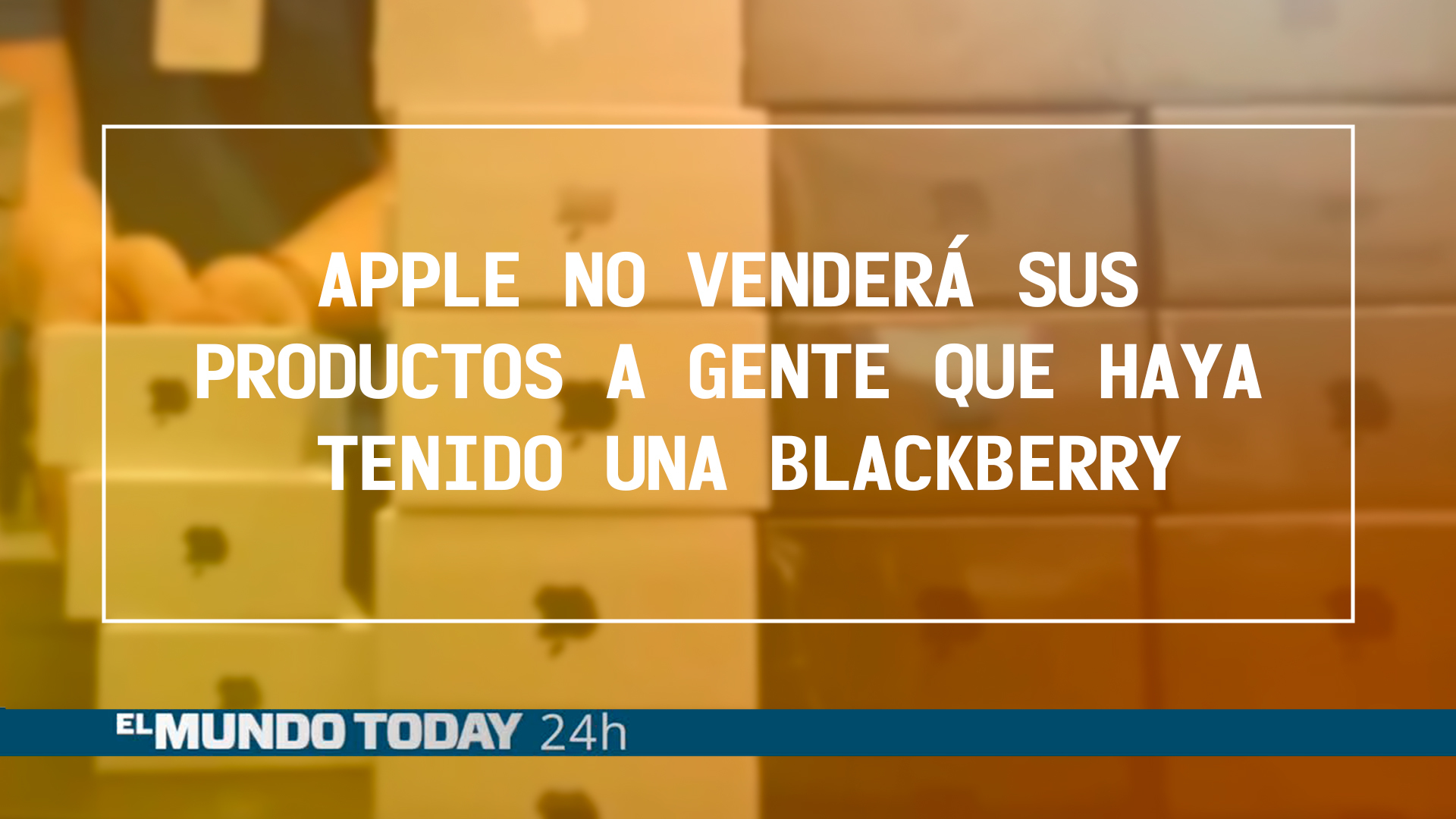 Temporada 1 Apple no venderá sus productos a gente que haya tenido una Blackberry