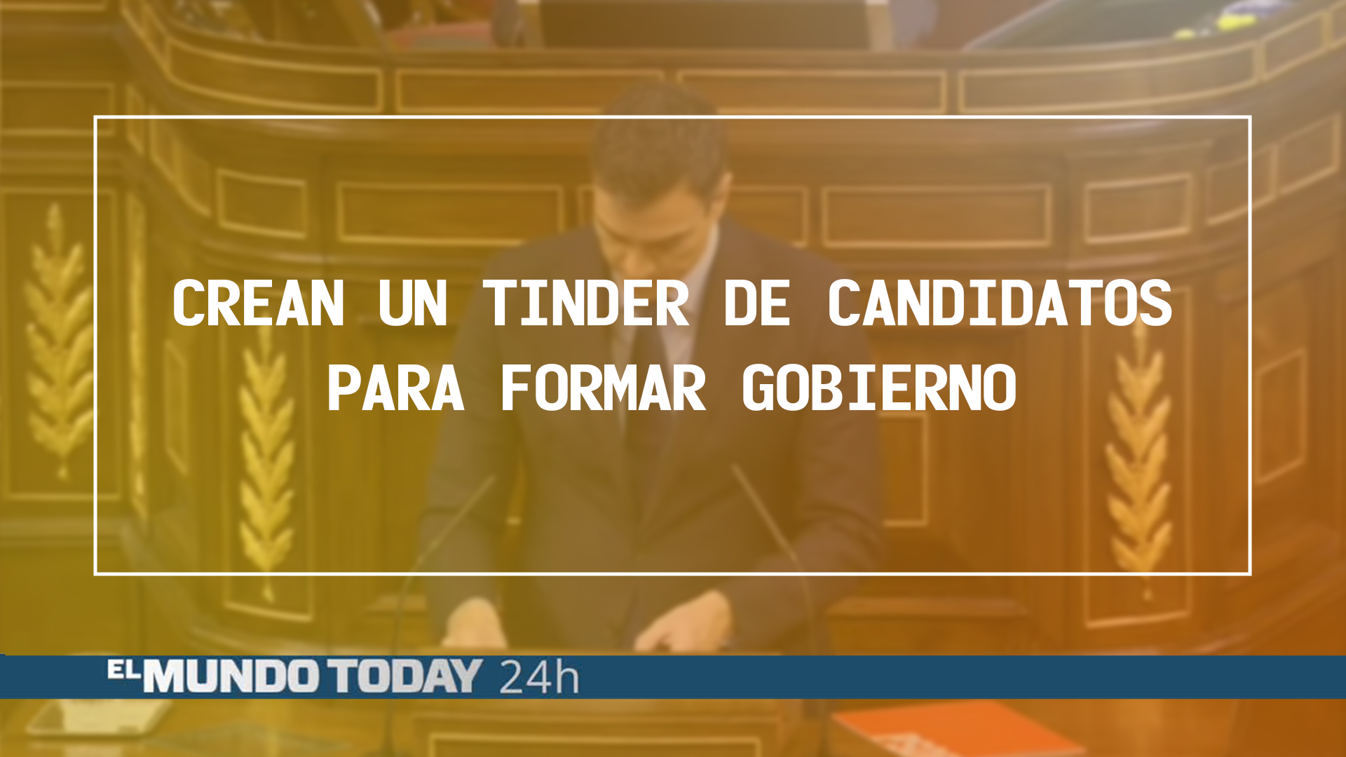 Temporada 1 Crean un Tinder de candidatos para formar gobierno