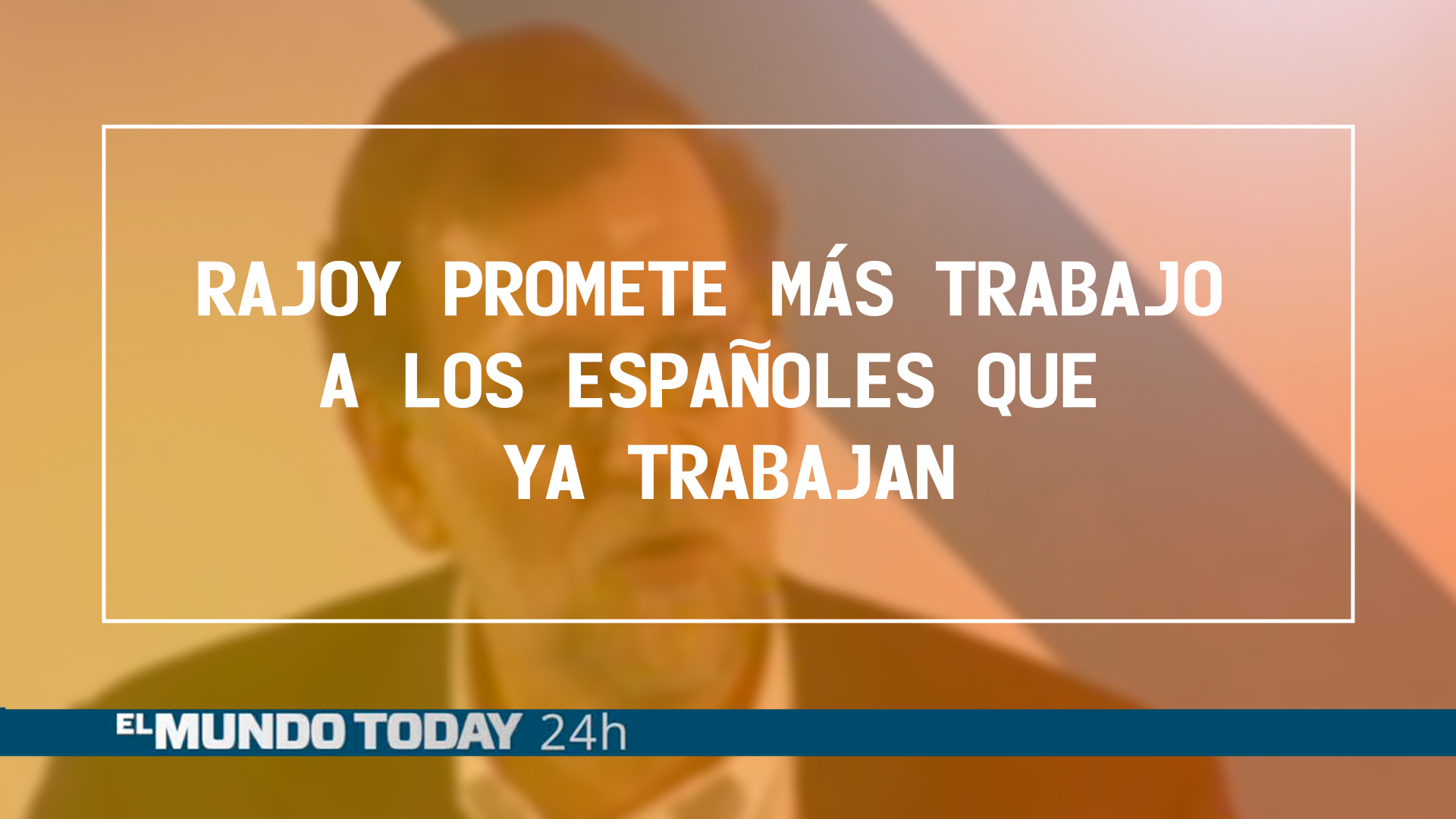 Temporada 1 El gobierno promete más trabajo para los españoles que ya trabajan