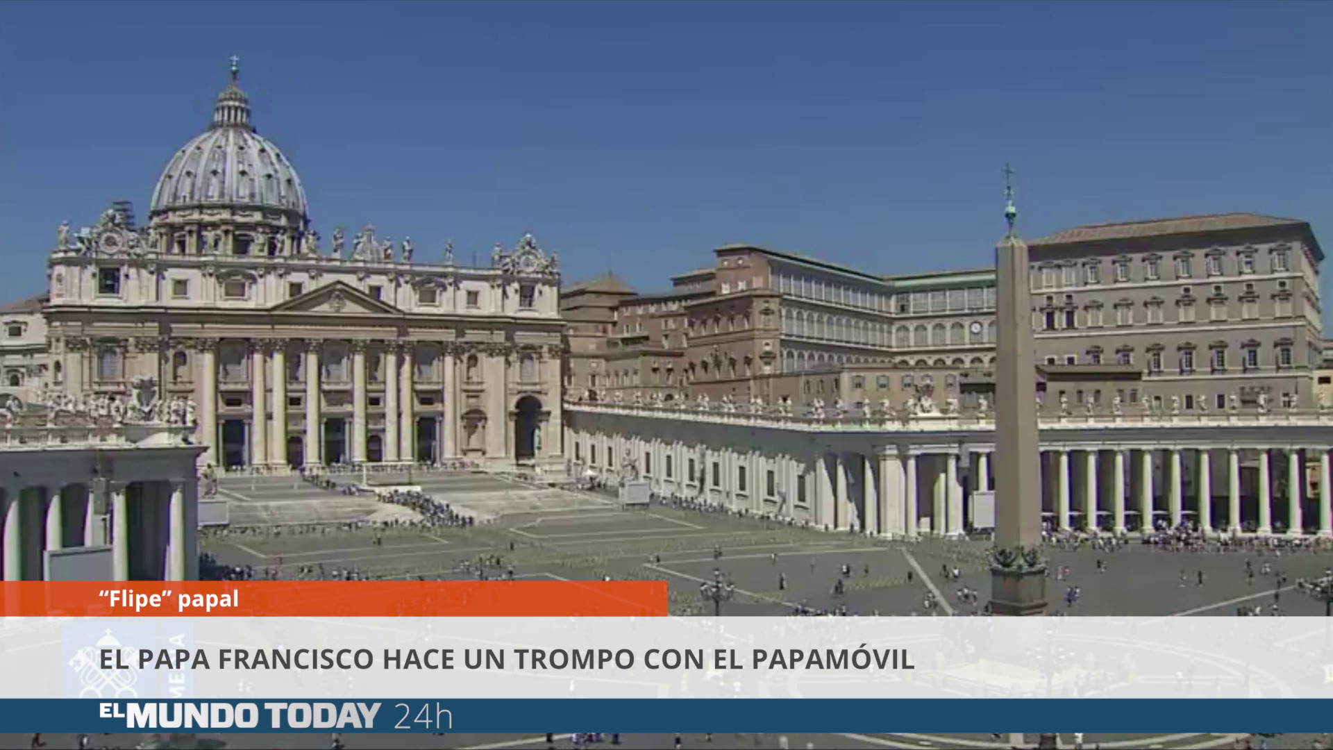 Temporada 1 El papa Francisco hace un trompo con el papamóvil