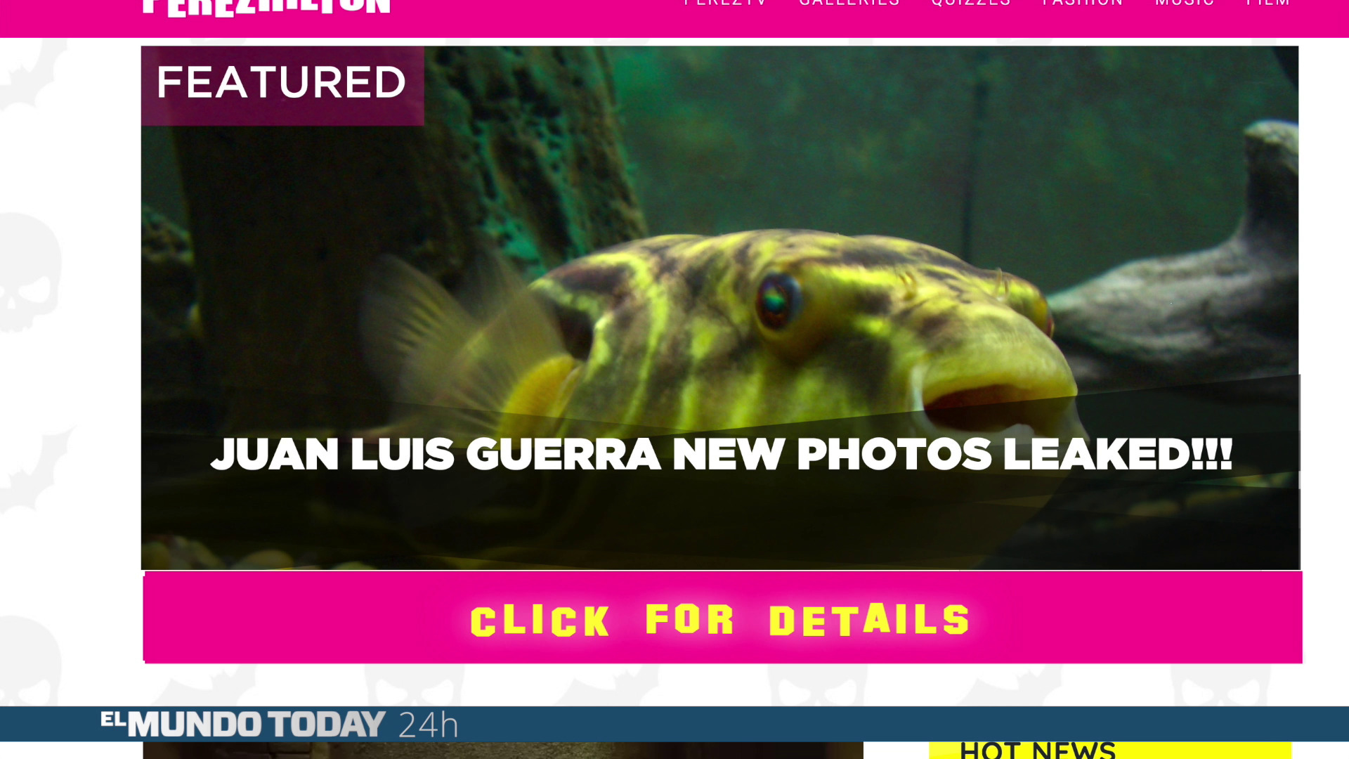 Temporada 1 Juan Luis Guerra se opera para ser un pez
