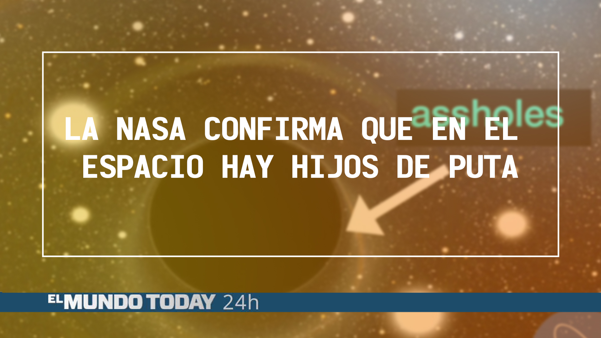 Temporada 1 La NASA confirma que en el espacio hay hijos de puta