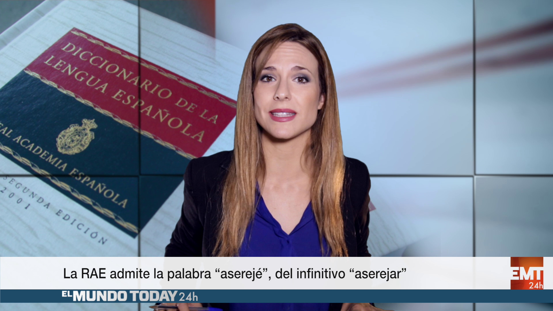 Temporada 1 La RAE admite la palabra 'aserejé', del infinitivo 'aserejar'