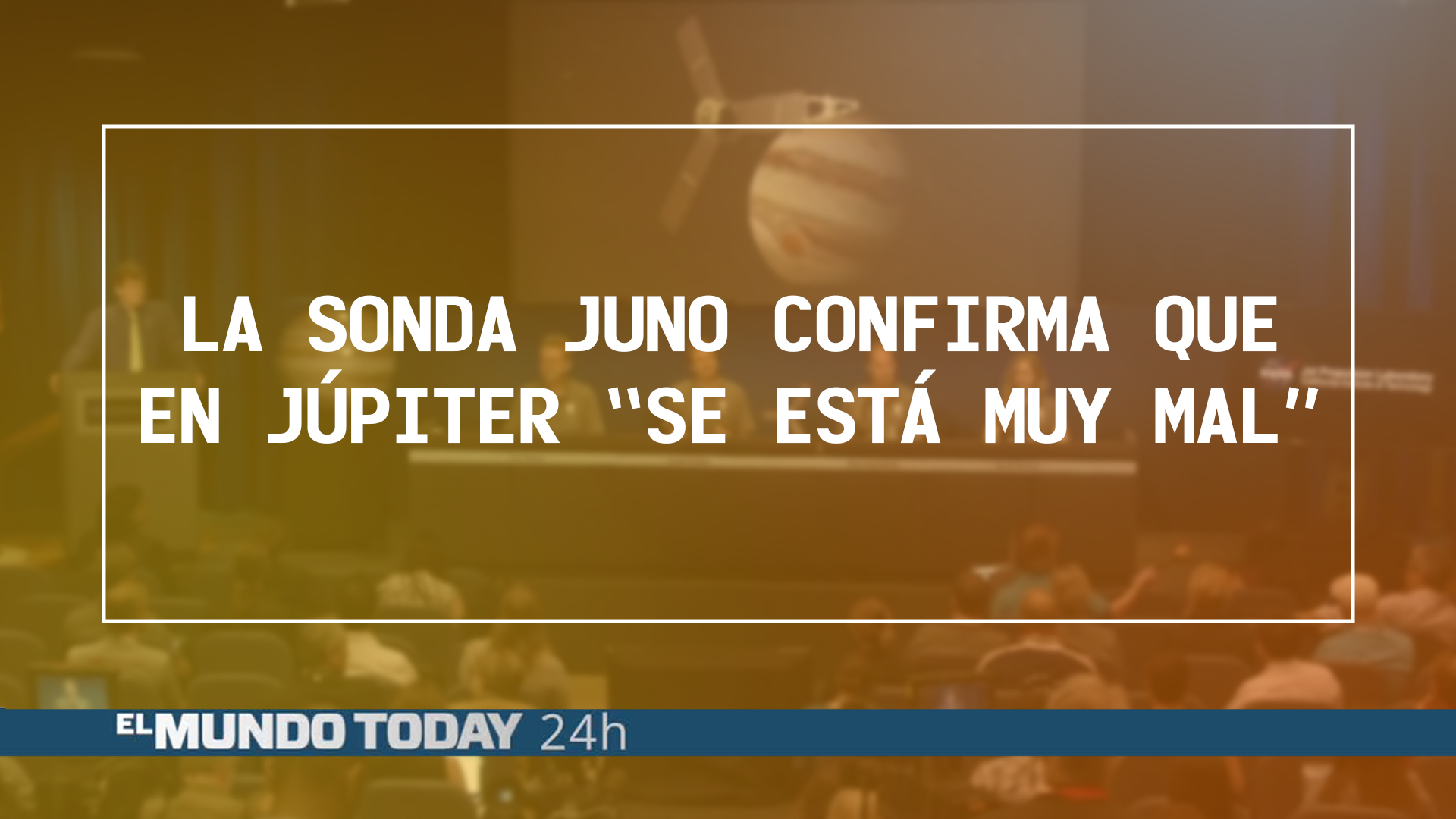 Temporada 1 La sonda Juno confirma que en Júpiter 