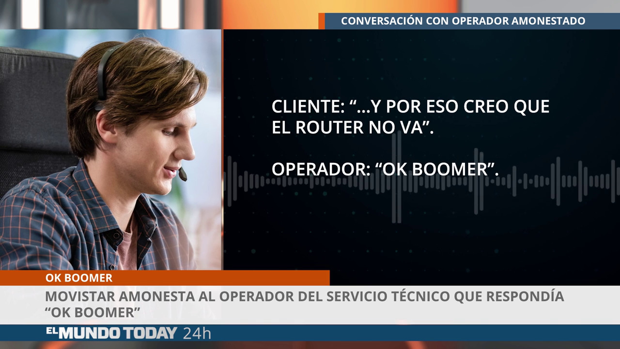 Temporada 1 Movistar amonesta al operador de servicio que siempre respondía con 