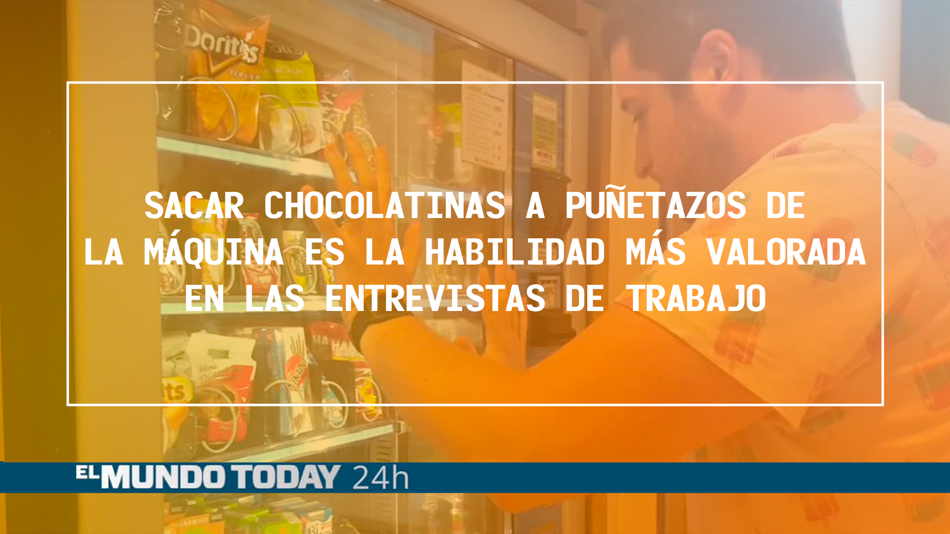 Temporada 1 Sacar chocolatinas a puñetazos de la máquina es la habilidad más valorada en las entrevistas de trabajo