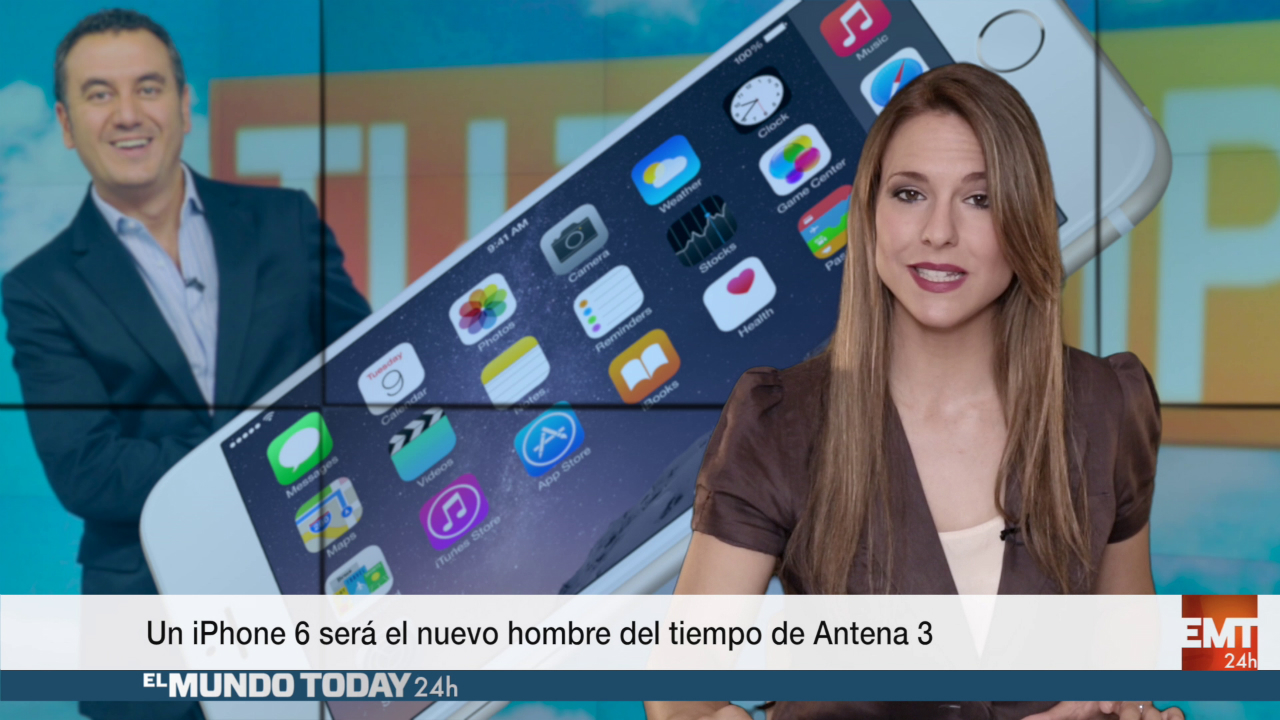 Temporada 1 Un iPhone 6 será el nuevo hombre del tiempo de Antena 3