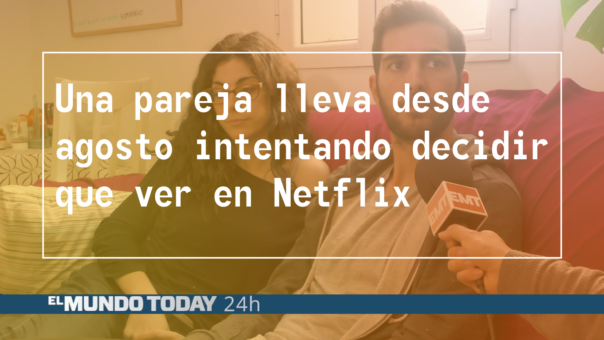 Temporada 1 Una pareja lleva desde agosto intentando decidir que ver en Netflix