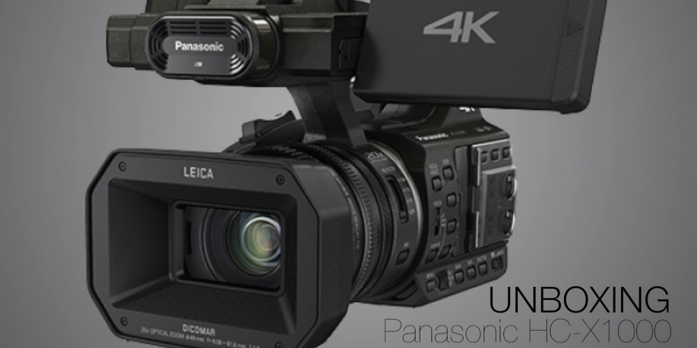 Temporada 1 Unboxing: una cámara Panasonic HC-X1000