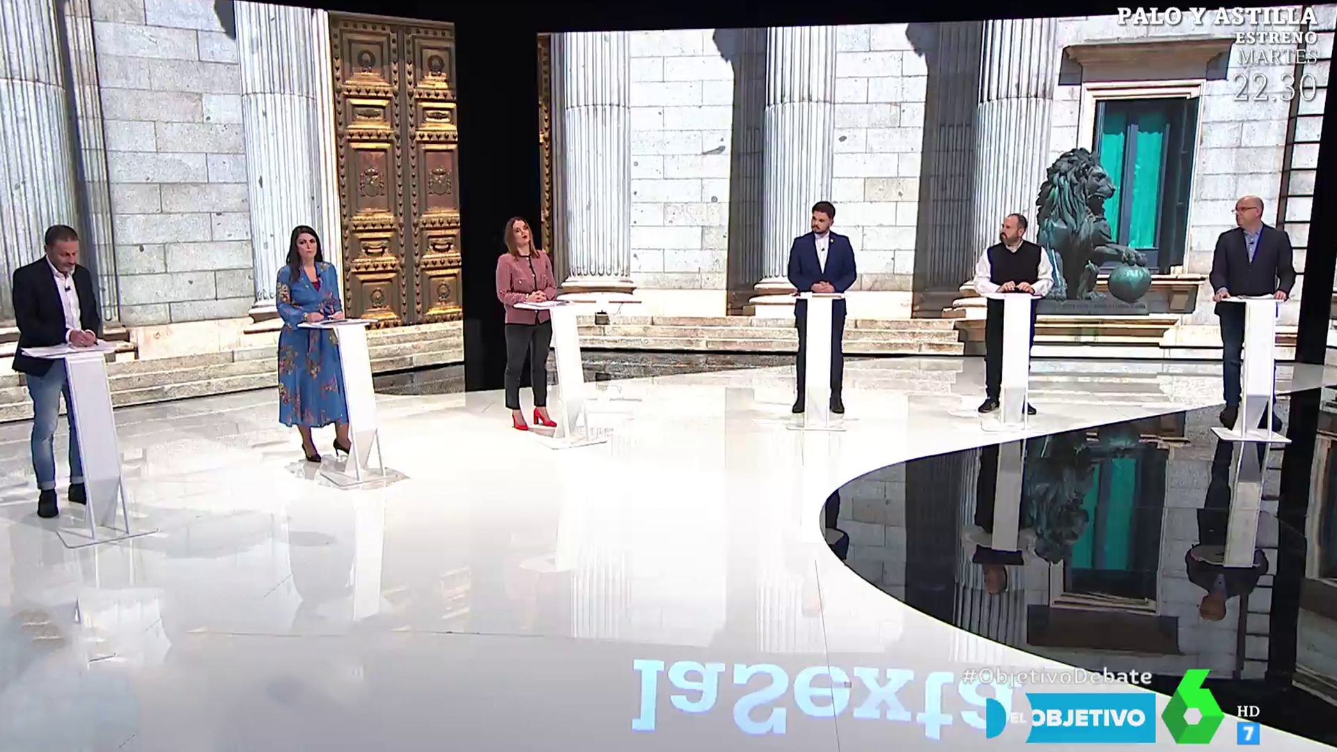 Temporada 9 Primer debate político del año