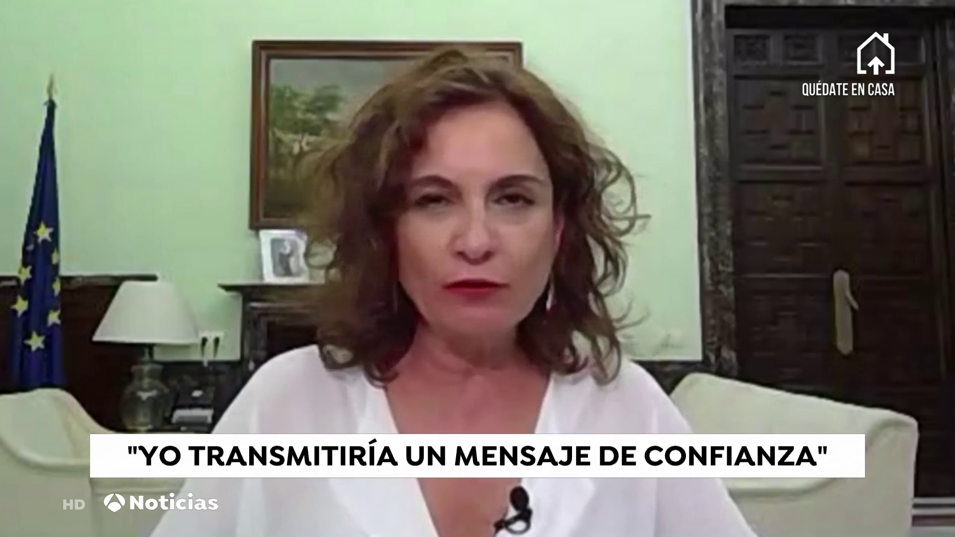 Marzo (18-03-20) María Jesús Montero: “El Ministerio de Sanidad espera recibir una carga importante de productos sanitarios entre el jueves y el viernes