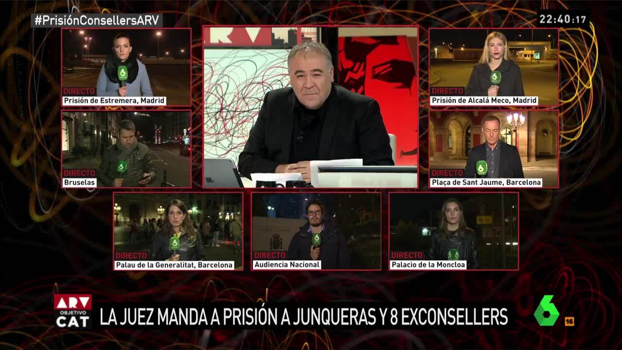 Temporada 1 Objetivo Cataluña: Prisión para Oriol Junqueras y ocho exconsellers de la Generalitat