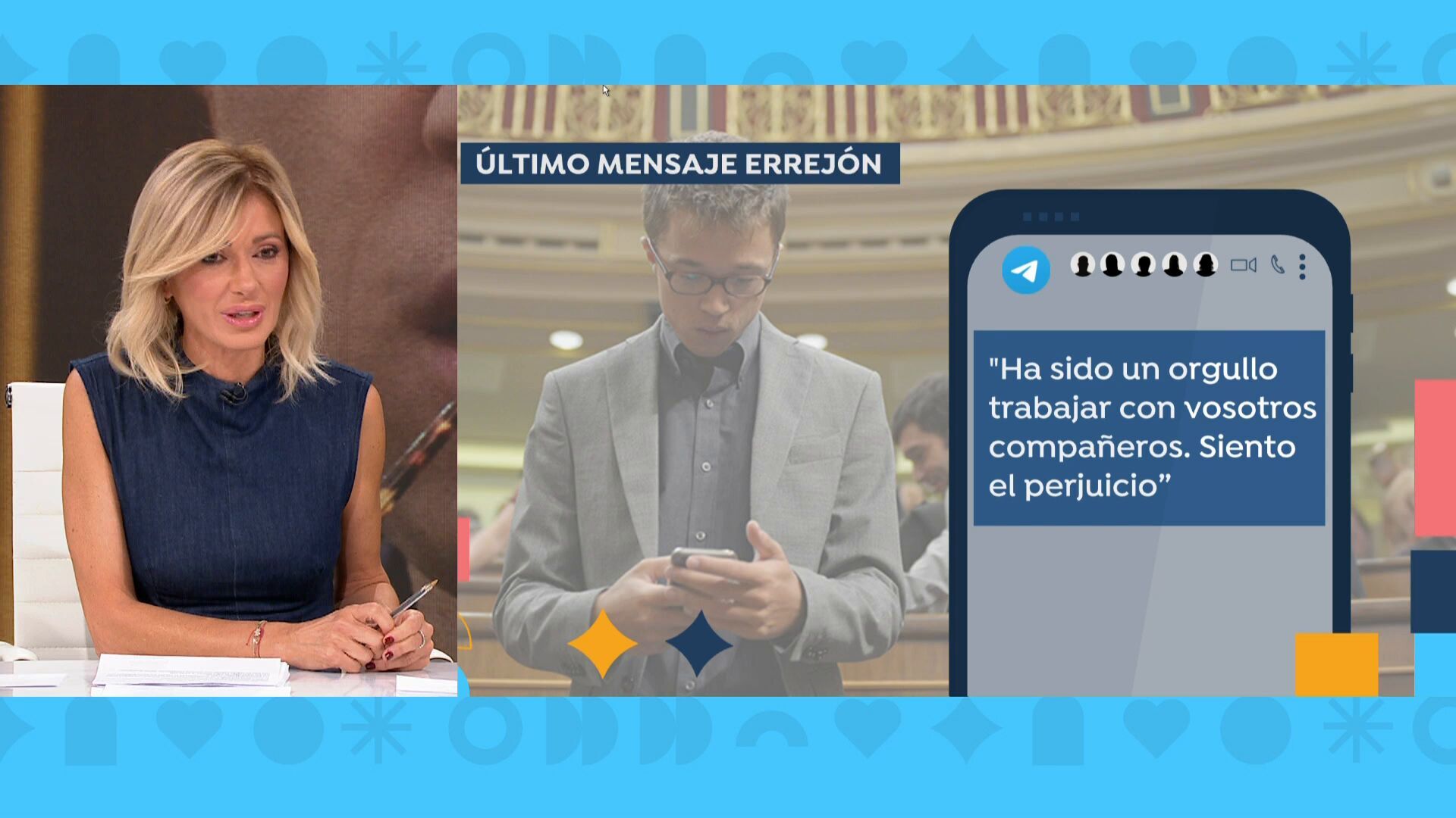 Octubre 2024 (29-10-24) Preocupación por el paradero y estado mental de Errejón tras su mensaje de despedida: 