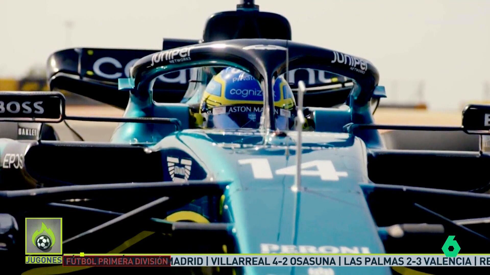 Mayo 2025 (05-05-25) Fernando Alonso acepta la situación de Aston Martin: 